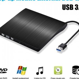 تصویر دی وی دی رایتر اکسترنال رنگ مشکی usb3 