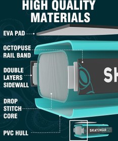 تصویر پدل برد DAMA مدل JUNGLE CAMOUFLAGE 