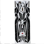 تصویر پد برچسب بدنه کامل موتور سیکلت وارون مدل B-10-BLK-GLD مناسب برای هوندا کلیک 150 بسته 33 عددی 