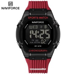 تصویر ساعت مچی مردانه نیوی فورس مدل NF7113 با بند لاستیکی ضدآب 