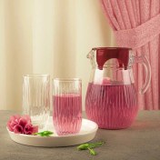 تصویر ست پارچ و لیوان نوری‌تازه مدل سولو کد 16001300W - (ست 7 پارچه) 