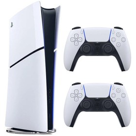تصویر کنسول بازی سونی PS5 Slim Digital + یک دسته اضافه PlayStation 5 Slim Digital + 1 extra controller