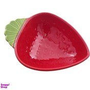 تصویر ظرف سرو بنیکو مدل توت فرنگی گود بزرگ کد 243 