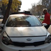 تصویر شیشه جلو کیا ریو 