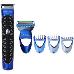 تصویر ماشین اصلاح موی صورت مدل Proglide Styler به همراه خوتراش ژیلت Gillete Shaving Machine Proglide Styler