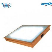 تصویر میز نور طراحی سایز ۵۰×۷۰ بدون پایه 