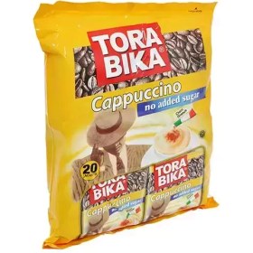 تصویر کاپوچینو ترابیکا مدل رژیمی – بسته 20 عددی ا Torabika Cappuccino NO Add Sugar 20 Sachets Torabika Cappuccino NO Add Sugar 20 Sachets