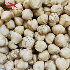 تصویر مغز فندق سفید ترک 