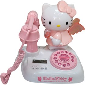 تصویر تلفن کلاسیک طرح کیتی 