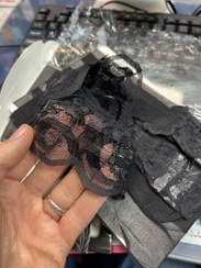 تصویر جوراب بلند بالازانو ژله ای 