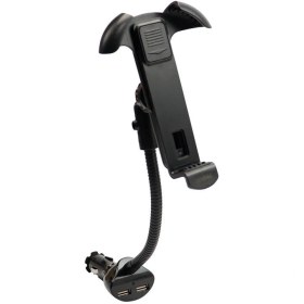 تصویر پایه نگهدارنده گوشی موبایل یسیدو مدل CH05 به همراه شارژر فندکی 