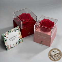 تصویر باکس گل رز جاودان معطر 