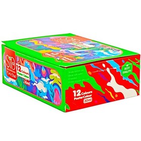 تصویر گواش 12 رنگ سیب مدل 4402 