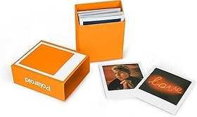 تصویر جعبه ذخیره سازی عکس Polaroid - نارنجی (6118) Polaroid Photo Storage Box - Orange (6118)