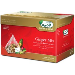 تصویر دمنوش زنجبیل(انرژی) تی بگ مهرگیاه Mehr-e-Giah ginger (energy) herbal tea bags