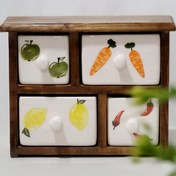 تصویر استند ۴ کشو سرامیکی 