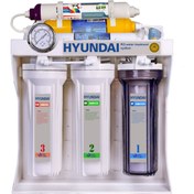 تصویر دستگاه تصفیه آب خانگی 7 مرحله هیوندای مدل HU-PVC-07 