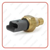 تصویر مهره دمای آب سه فیش مشکی (سنسور دمای آب) شرکتی ایساکو مناسب برای موتور EF7 