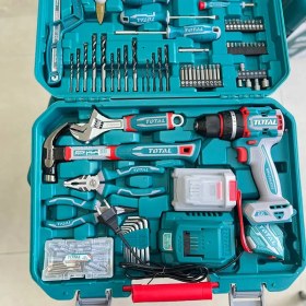 تصویر دریل شارژی توتال مدل THKTHP11652 قدرت ۶۶ نیوتن 