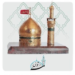 تصویر تندیس گنبد و کلدسته امام حسین (ع) 