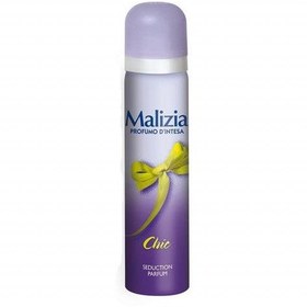 تصویر اسپری بدن مالزیا زنانه شیک 75میل Malizia Chic For Women 150ml