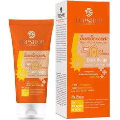 تصویر کرم ضد آفتاب رنگی تاپ شاپ 