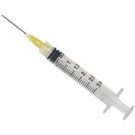 تصویر سرنگ لوئرلاک سوپا ۳ سی سی 