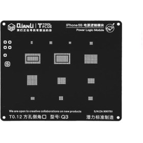 تصویر شابلون QIANLI POWER IPHONE 5S 3D 