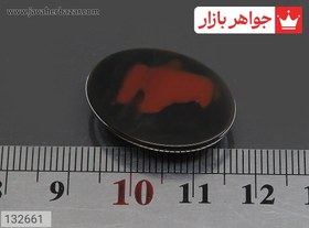 تصویر نگین عقیق باباقوری کد 132661 