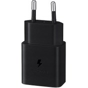 تصویر شارژر دو پین سامسونگ 15 وات غیراصل تایپ سی 15W PD Power AdapterEP- TA1510 - 2Pin