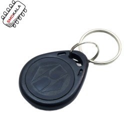 تصویر تگ RFID 125KHZ مشکی مدل جاکلیدی 