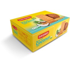 تصویر بیسکویت پذیرایی با طعم نارگیلی فرخنده 