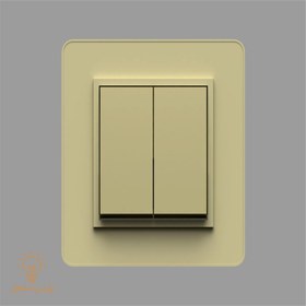 تصویر کلید پریز جهان الکتریک مدل ویترا-بژ 