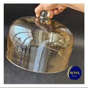 تصویر درب شیشه کیک خوری بزرگ 