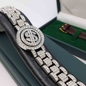 تصویر دستبند زنانه دخترانه نگین متحرک کد3900-1325 Women's bracelet