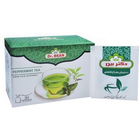 تصویر چای سبز با نعناع فلفلی دکتر بین تی بگ 20 عددی 