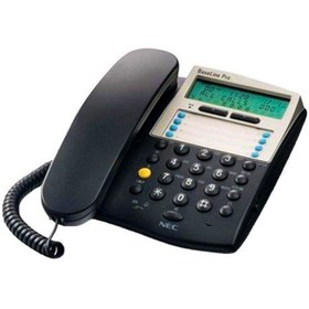 تصویر تلفن با سیم ان ای سی Baseline Pro مشکی - NEC Baseline Pro Cordless Phone Black 