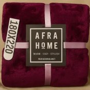 تصویر پتو افرا – ارغوانی, 200×240 دو نفره 