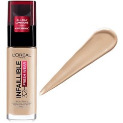 تصویر کرم پودرلورال مدل 32h fresh wear 