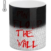 تصویر ماگ(قاشق و جعبه رایگان) حرارتی آبنبات رنگی Pink Floyd کد ARM0339 (قاشق و جعبه رایگان)