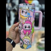 تصویر ماگ استنلی طرح لبوبو کیفیت عالی 