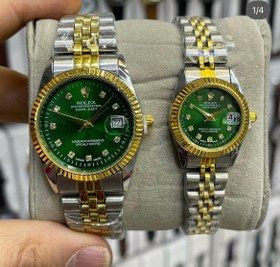 تصویر ست ساعت زنانه و مردانه رولکس، ست ساعت عروس و داماد Rolex Rolex