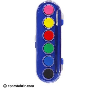 تصویر آبرنگ 6 رنگ پنتر مدل 104 PWC 