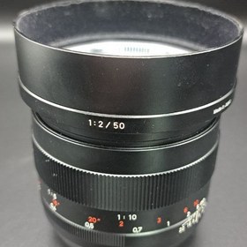 تصویر لنز Zeiss 50mm f/2 Makro-Planar ZE T* Manual Focus Lens for Canon EF (جعبه ندارد) 