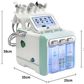 تصویر دستگاه هیدروفیشیال 6 کاره موتور سنگین گرید A اصل HydroFacial NewFace 6th