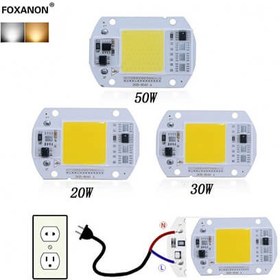 تصویر LED COB آفتابی 5۰W 220V با درایور داخلی 