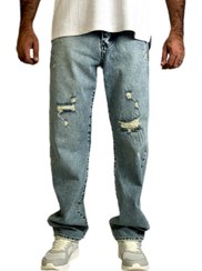 تصویر شلوار لی بگ کد 123 