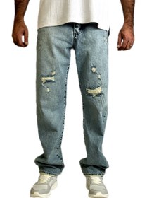 تصویر شلوار لی بگ کد 123 