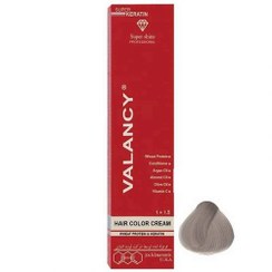 تصویر رنگ مو والانسی سری خاکستری مدل بلوند پلاتینه نقره ای شماره C9 