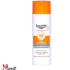 تصویر ژل کرم ضد آفتاب اوسرین کنترل کننده چربی +SPF50 Eucerin Oil Control Sunscreen Gel SPF50+